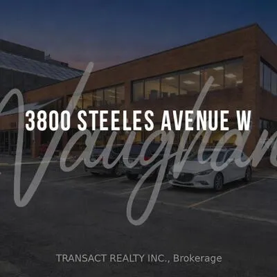 3800,&nbsp;Steeles, Steeles West Industrial, Vaughan