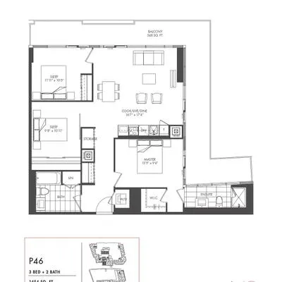 3883,&nbsp;Quartz, City Centre, Mississauga