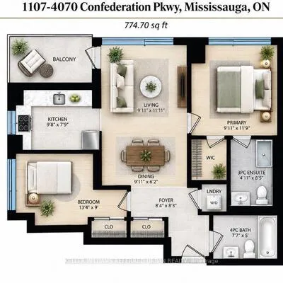 4070,&nbsp;Confederation, City Centre, Mississauga