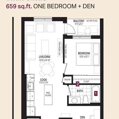 95,&nbsp;DUNDAS, 1008 - GO Glenorchy, Oakville