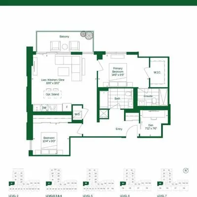 2375,&nbsp;Lakeshore, 1001 - BR Bronte, Oakville