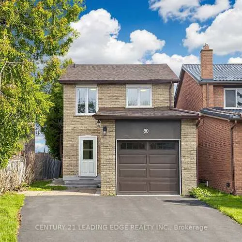Premium freehold home for sale: 80, Upton, Milliken Mills West, Markham