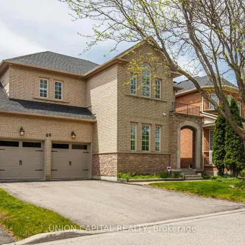 Premium freehold home for sale: 69, Southbrook, Cachet, Markham