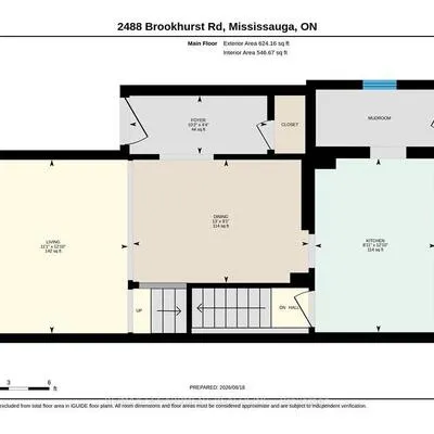 2488,&nbsp;Brookhurst, Clarkson, Mississauga