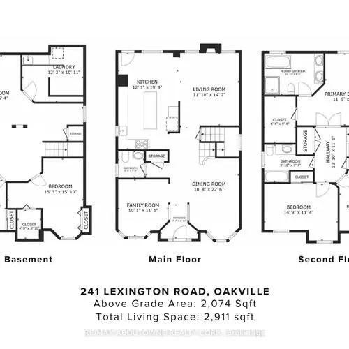 Premium freehold home for sale: 241, Lexington, 1015 - RO River Oaks, Oakville