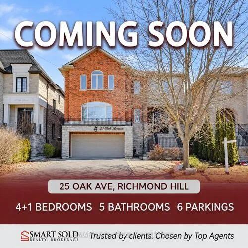 Premium freehold home for sale: 25, Oak, South Richvale, Richmond Hill