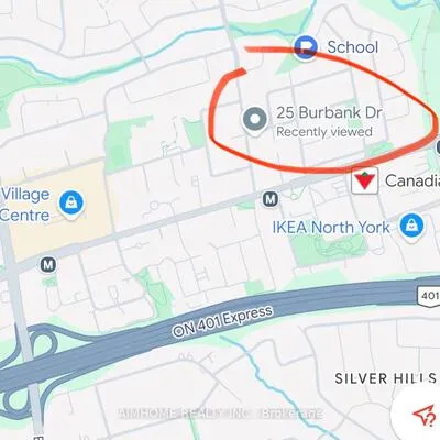 25,&nbsp;Burbank, Bayview Village, Toronto