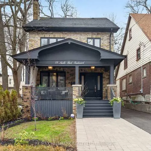 Premium freehold home for sale: 88, Neville Park, The Beaches, Toronto