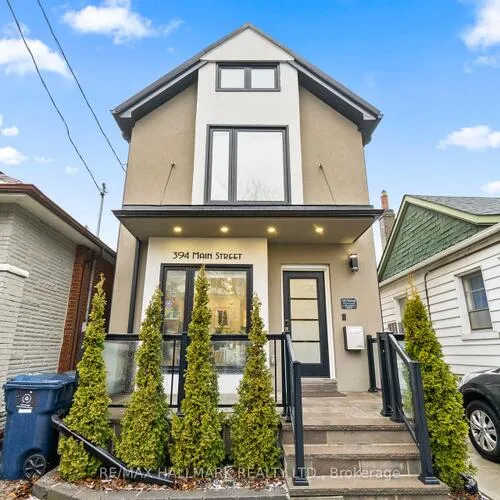 Premium freehold home for sale: 394, Main, Woodbine-Lumsden, Toronto