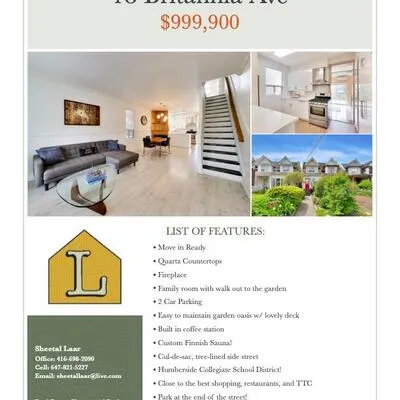 18,&nbsp;Britannia, Junction Area, Toronto