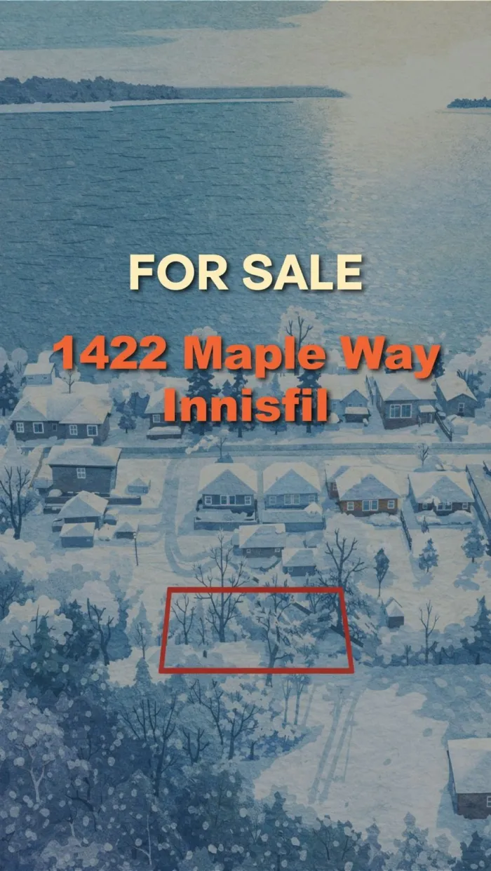 Vacant residential lot for sale in Innisfil 📍...