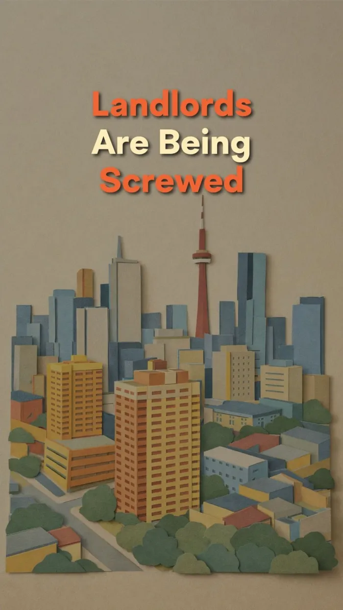 Landlords are being screwed. Not literally — just...