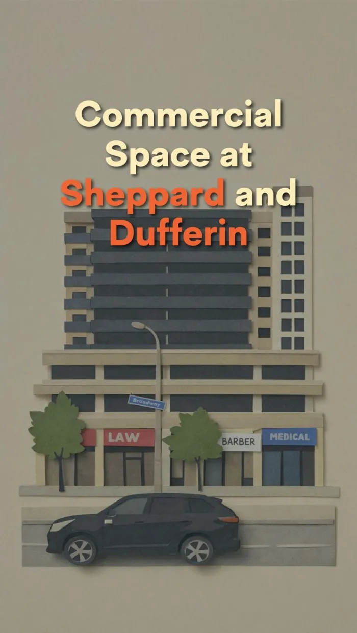 Out looking at commercial spaces with my clients...