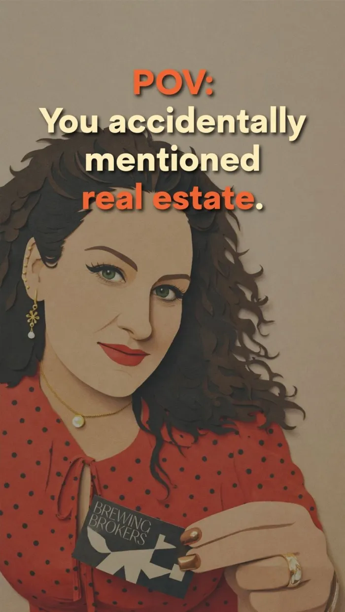 Real estate is my toxic trait. You mention...