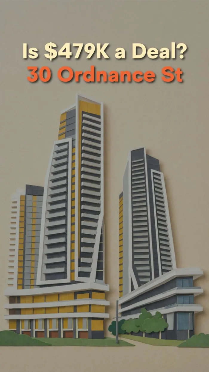 This is 30 Ordnance Street in Liberty Village,...