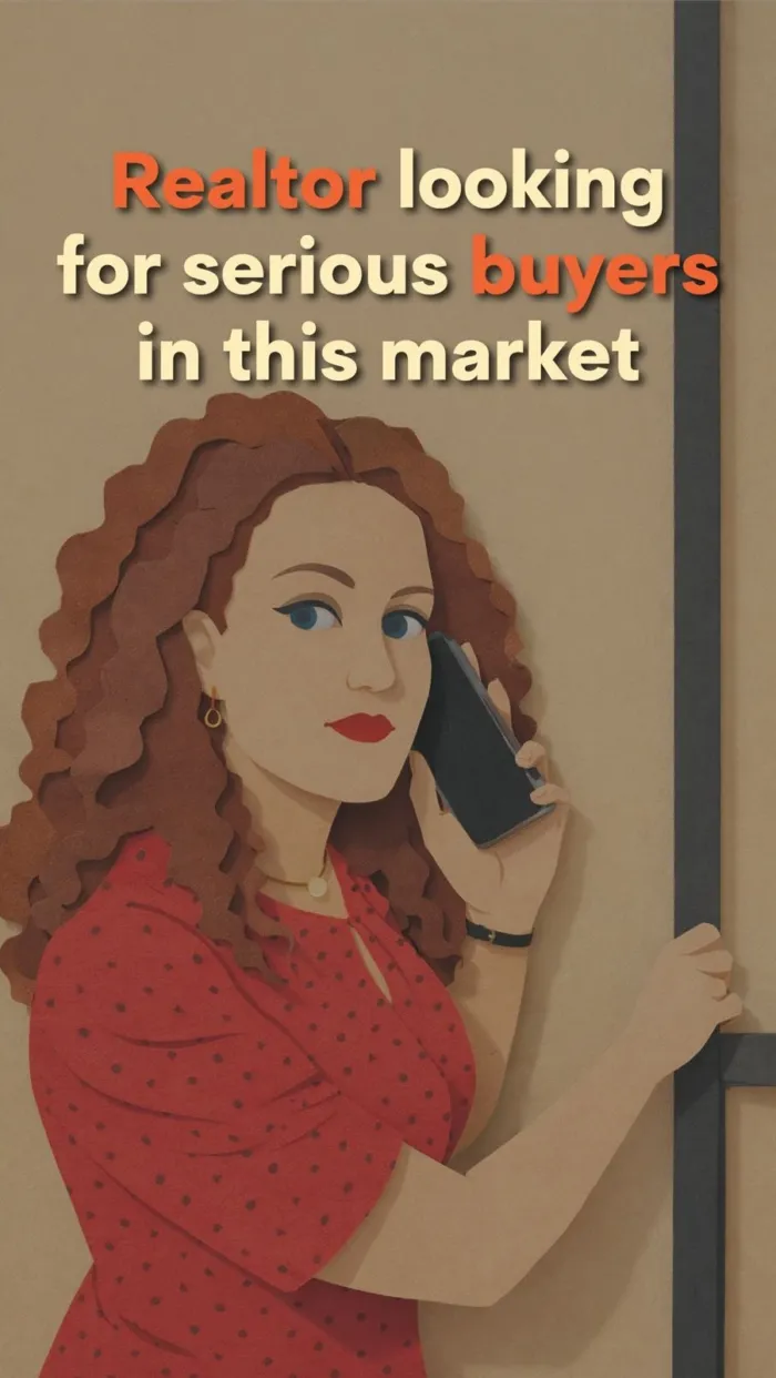 Realtor looking around like… didn’t you hear the...