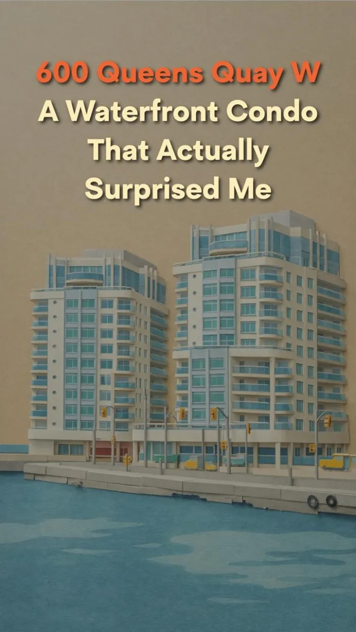 I toured four different units at 600 Queens...