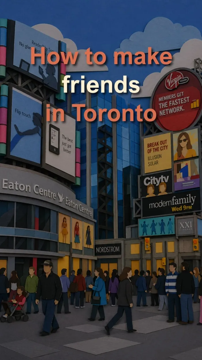 Everyone in Toronto is just an acquaintance… until...