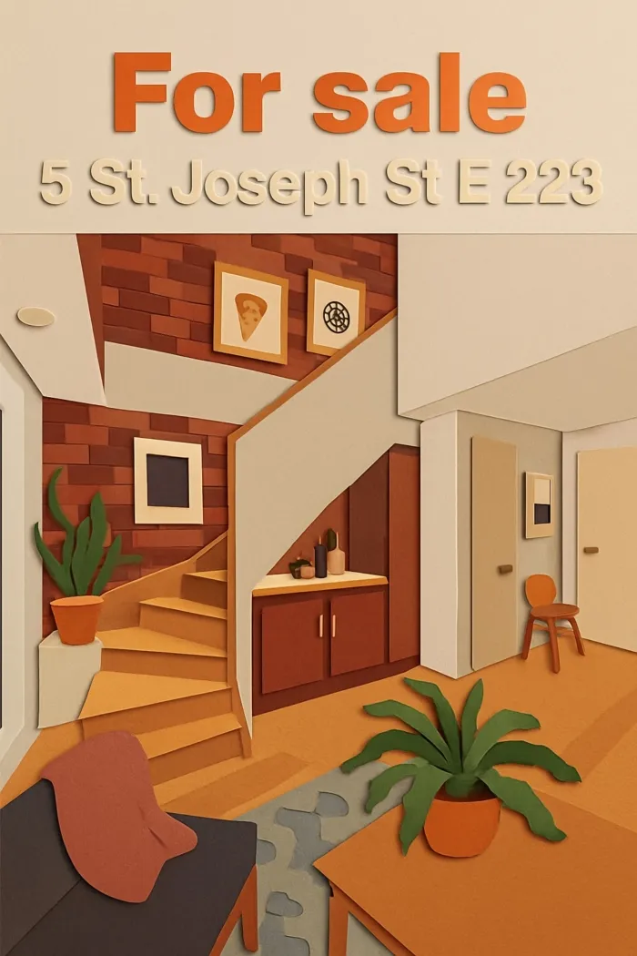 Live in a piece of Toronto history—without giving...