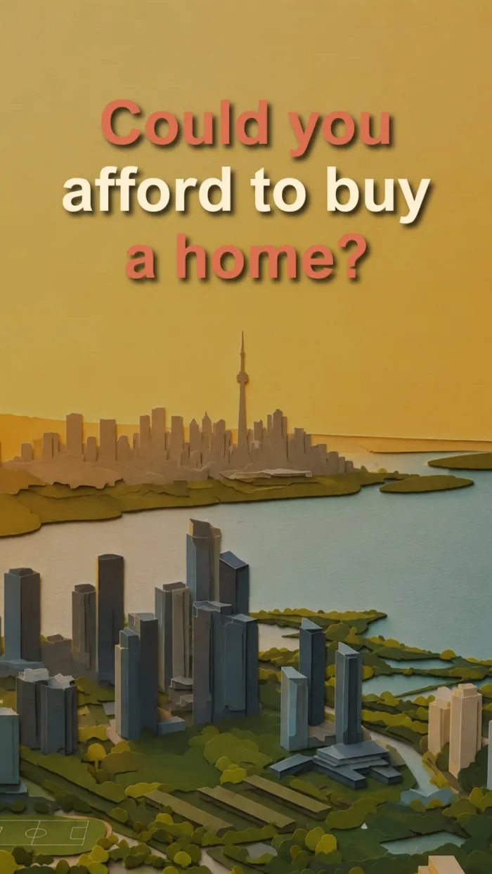 Could buying a home be more realistic than...