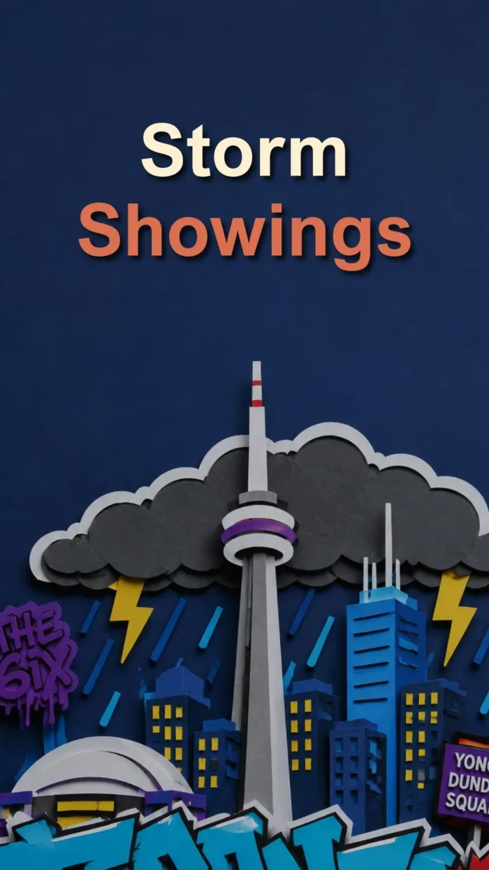 Toronto: maybe stay home, there’s rain, hail and...